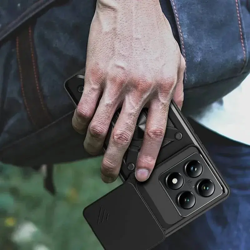 Чохол до мобільного телефона BeCover Military Xiaomi 14T Black (712559) - фото 5