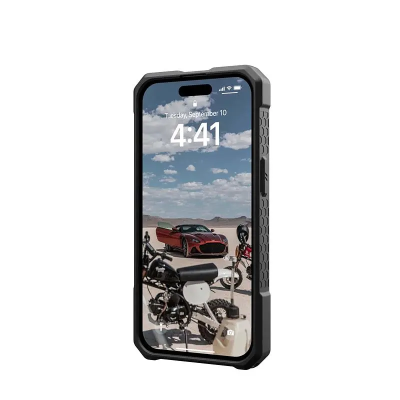 Чохол-накладка Urban Armor Gear Monarch Pro Magsafe для Apple iPhone 15 Carbon Fiber (114219114242) - фото 7
