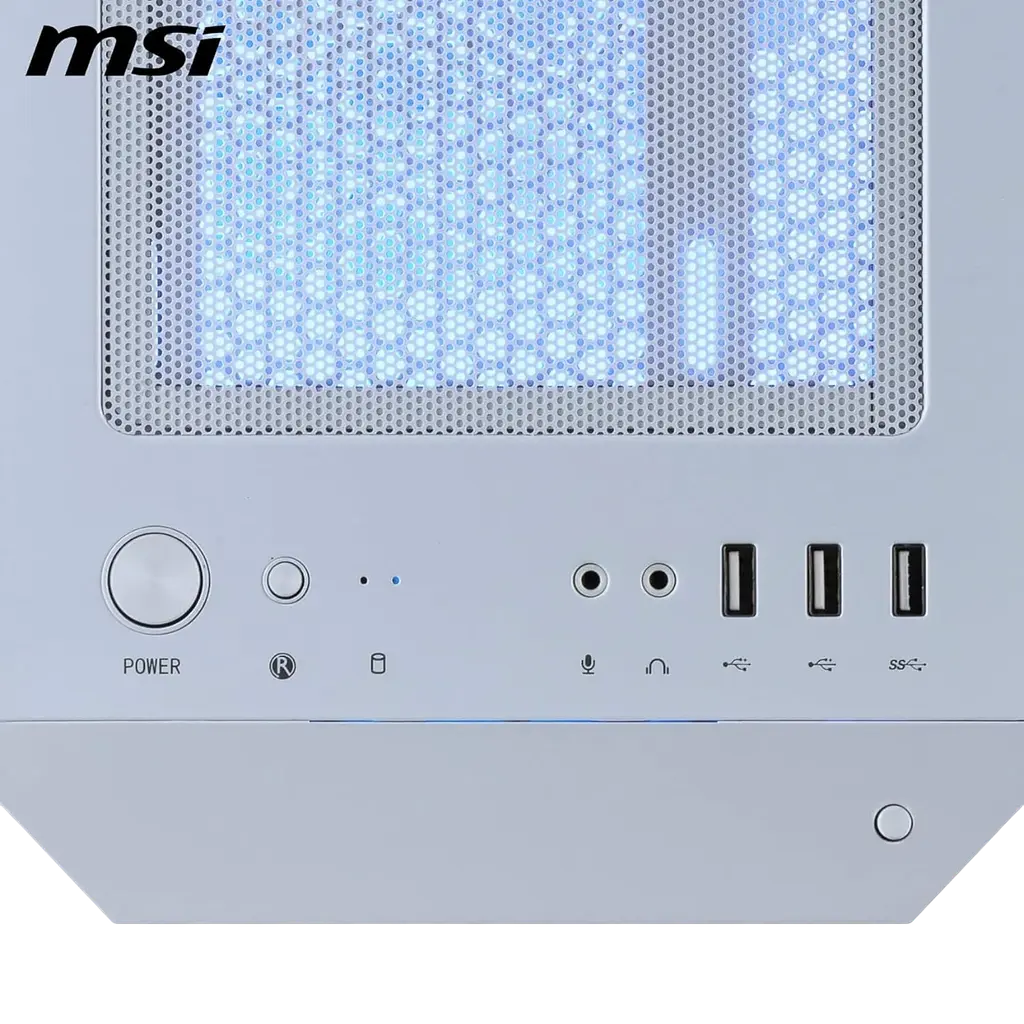 Корпус MSI MAG Forge M100R ARGB White - фото 5