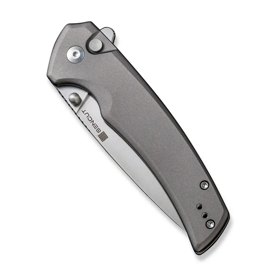 Ніж складаний туристичний Sencut Serene, (8.8 см) D2 / Aluminum сірий - фото 4