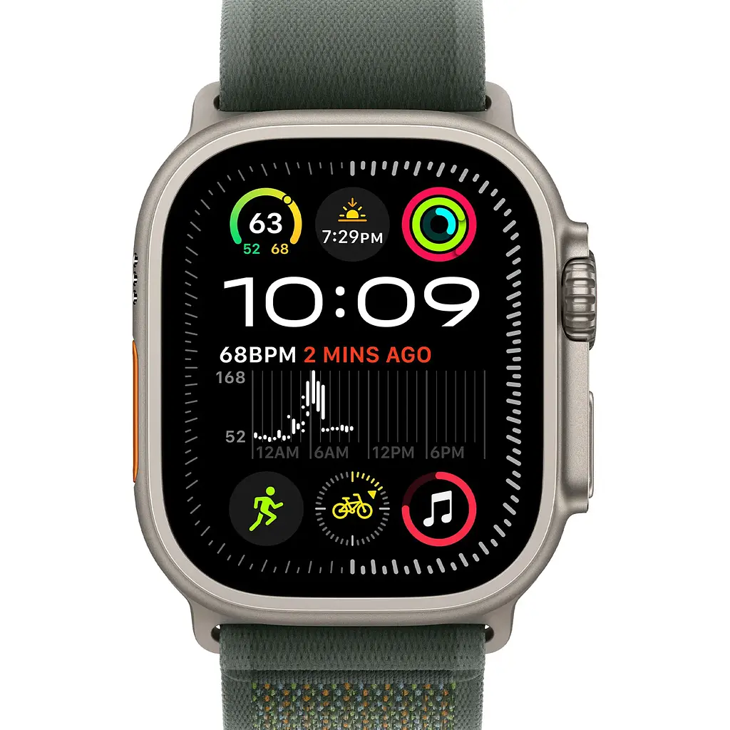 Ремінець нейлоновий для смарт-годинника Garmin 38,40,41,42 mm, Trail, зелений, тканинний ремінець з регулятором довжини, на липучці, сумісний зі смарт-годинниками Garmin, ArmorStandart (ARM82562) - фото 2