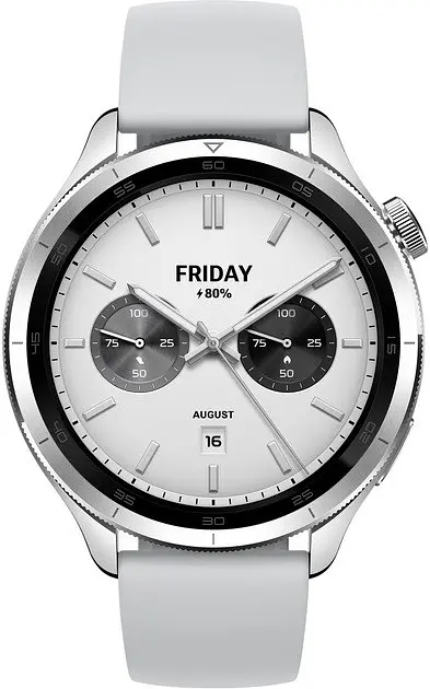 Смарт-годинник Xiaomi Watch S4 (BHR9197GL) сріблястий - фото 2