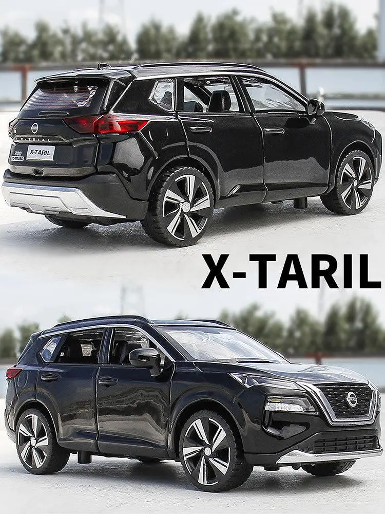 Колекційна металева модель кросовера АвтоЕксперт Nissan X-Trail з інерцією, світлом та звуком 1:32 - фото 5