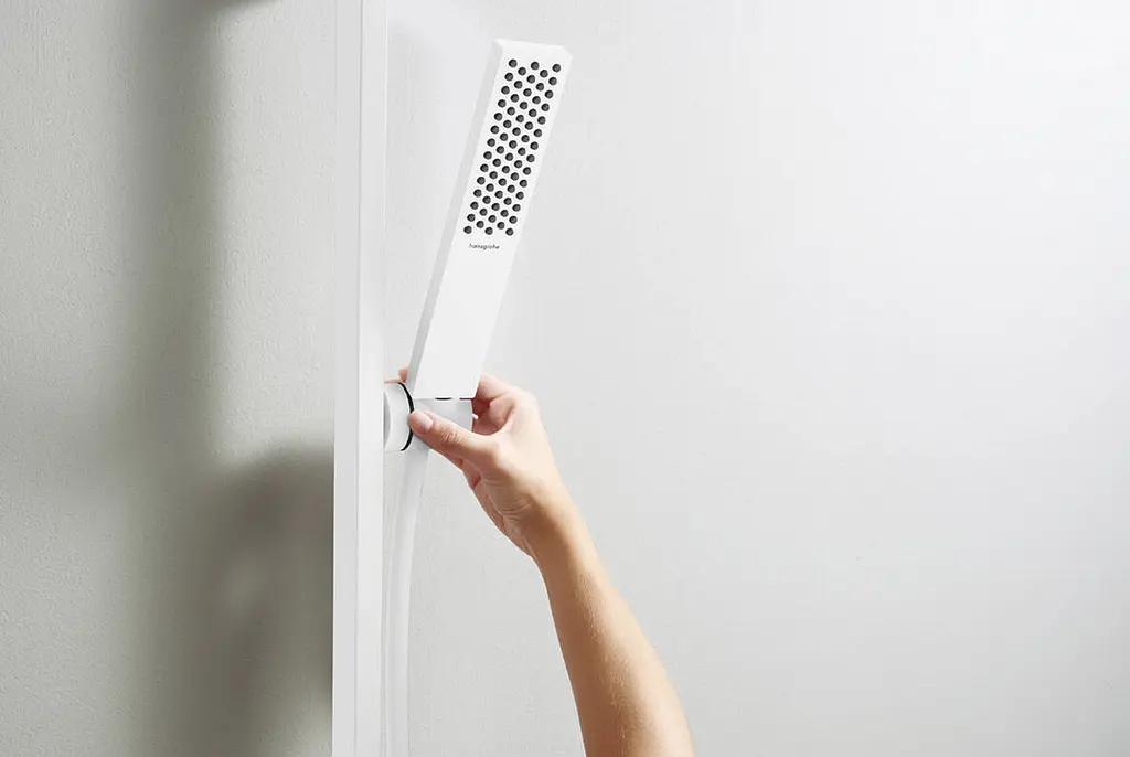 Душовий гарнітур Hansgrohe Pulsify E EcoSmart+ зі штангою 65 см matt white 24371700 - фото 2