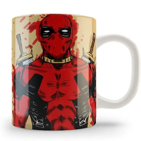 Кружка GeekLand Deadpool 02.67 330 мл серая - фото 2