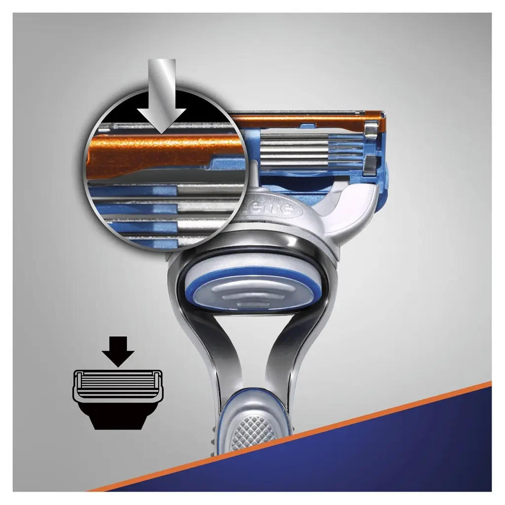 Станок для бритья Gillette Fusion с 11 сменными картриджами - фото 3