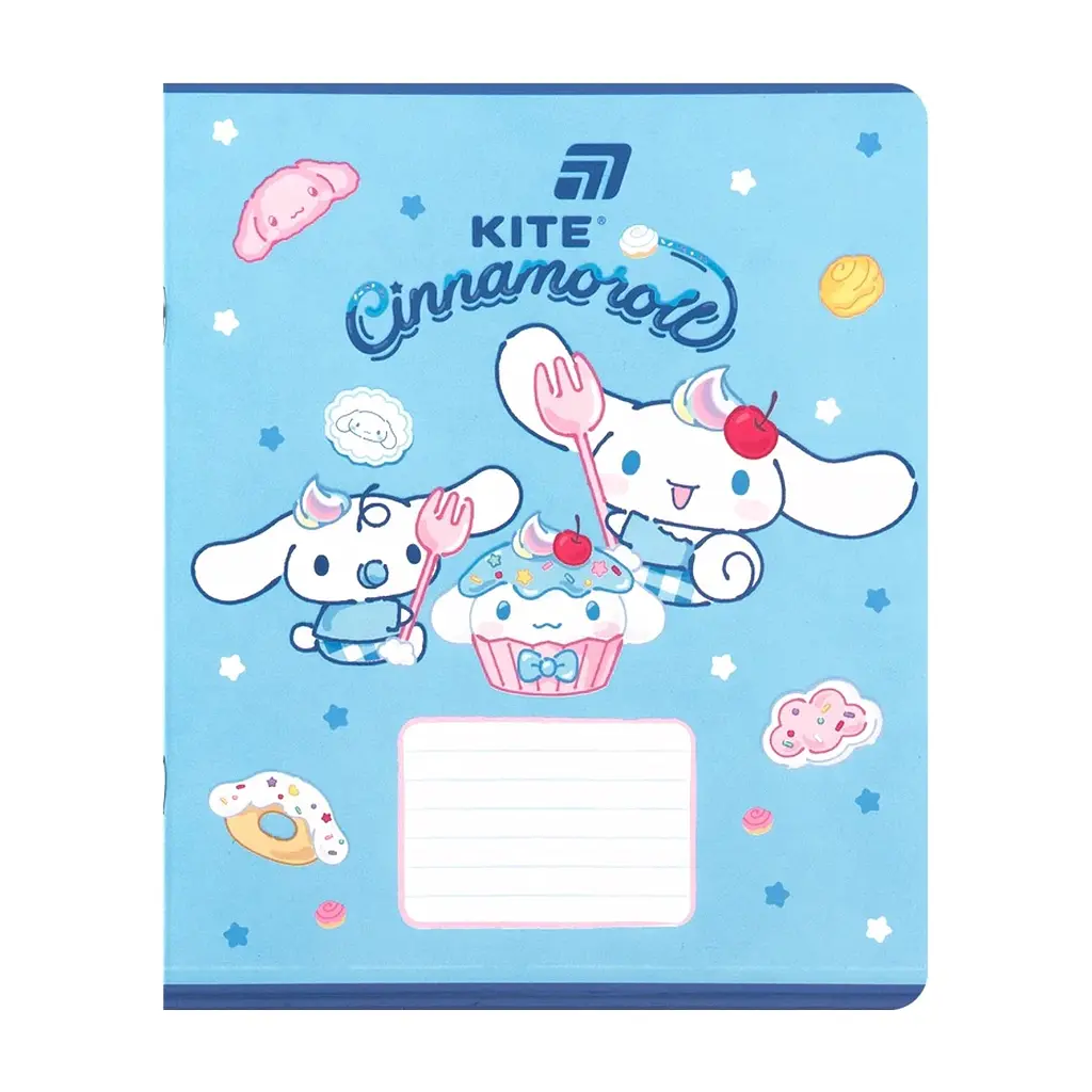 Зошит Kite Cinnamoroll, 18 аркушів, клітинка (CR26-236), в асортименті - фото 2