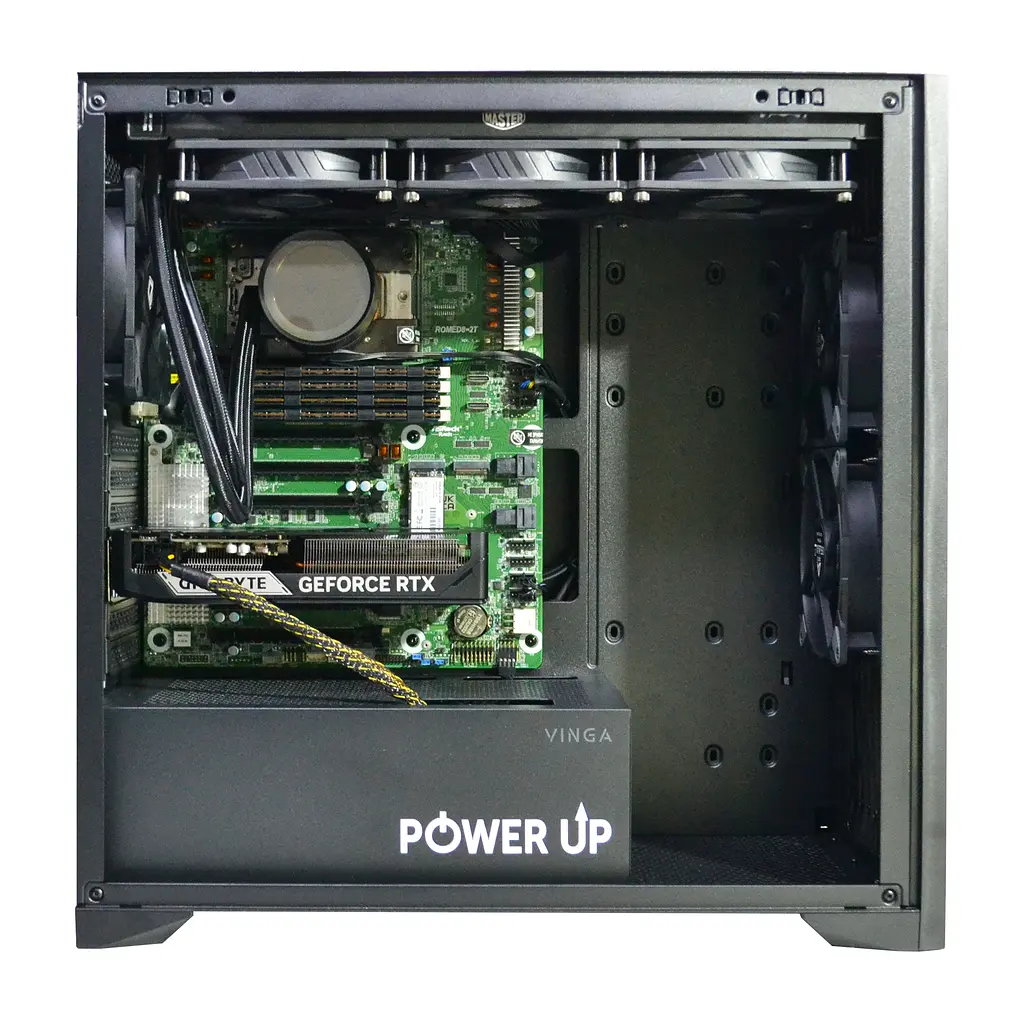 Комп'ютер Power Up #46 для Premiere Pro/AMD EPYC 7453 x2/128 GB/HDD 6 TB/SSD 2TB/GeForce RTX 5060Ti 16 Gb - фото 2