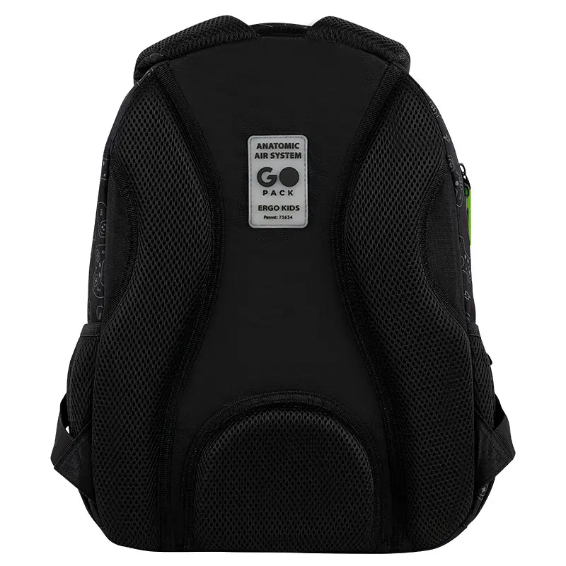Рюкзак GoPack Education 175M-7 Never Give Up Чорно-зелений (GO26-175M-7) - фото 7