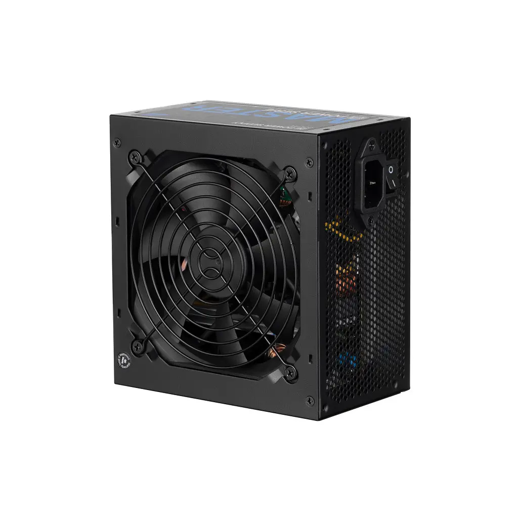 Блок питания 2E MASTER POWER (550W), >80, 80+ White, 120mm, 1xMB 24pin(20+4), 1xCPU 8pin(4+4), 3xMolex, 5xSATA, (2E-MP550-120APFC) - фото 4