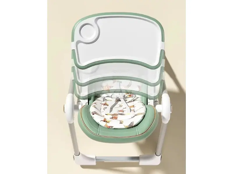 Стільчик-шезлонг для годування 2 в 1 Kidilo BabyChair Z901 Grey - фото 8