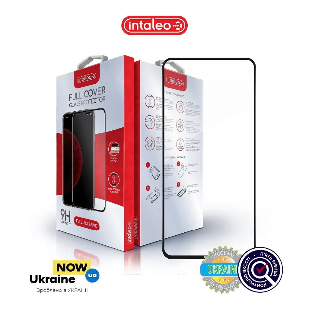 Скло захисне Intaleo Full Glue Samsung S21FE Black (1283126521713) - фото 2