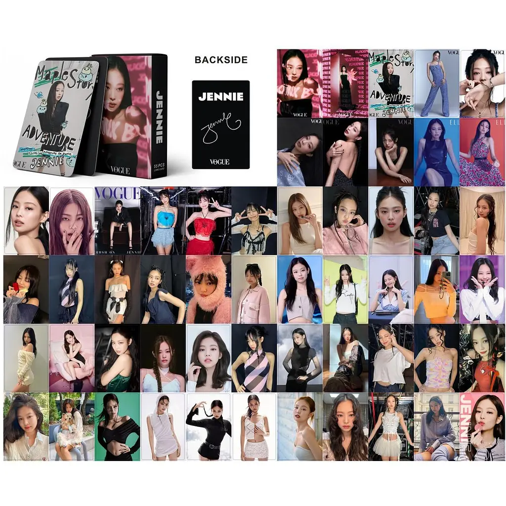 Ломо Картки Блекпінк Дженні Blackpink Jennie СС C BP 08 - фото 2