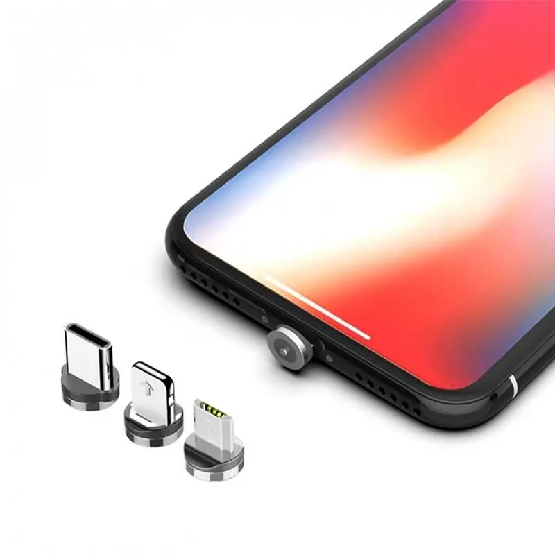 Кабель SkyDolphin S59KIT Magnetic USB - Lightning + microUSB + Type-C (M/M) 1 м, Black (SDUSB-000547) - фото 3