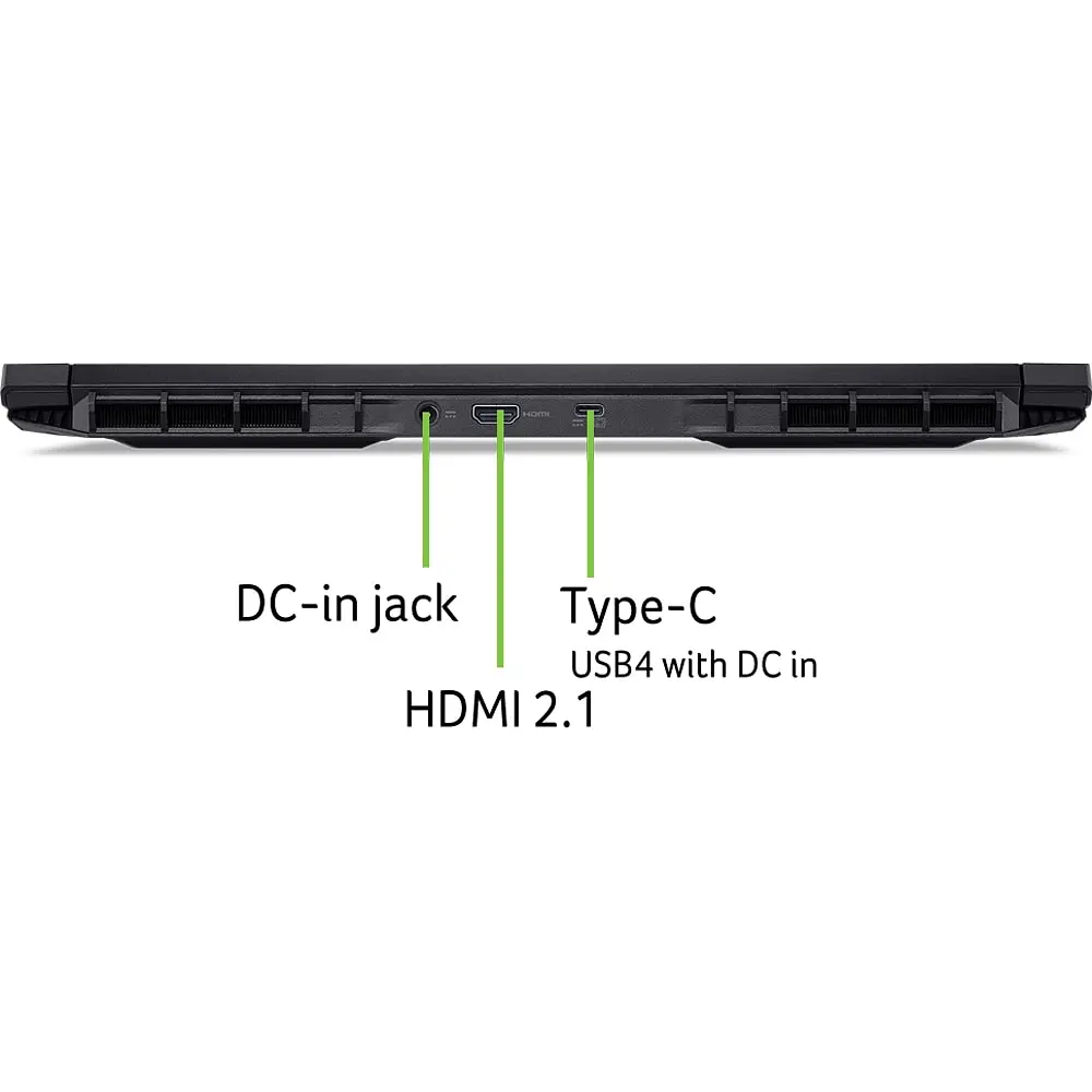 Ноутбук Игровой ACER Nitro V16 AI ANV16-42-R9MV, AMD Ryzen 7 260 до 5.1GHz, 16" WUXGA, 16GB, SSD 1TB, NVIDIA GeForce RTX 5060 8GB, Free DOS - фото 12