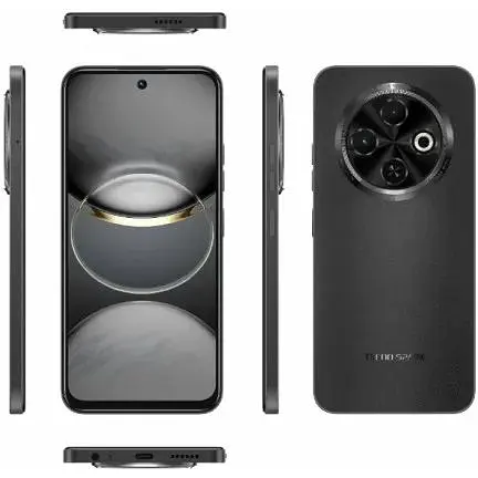 Смартфон Tecno Spark 30C KL5n 6/128Gb Orbit Black (4894947051753) (UA UCRF) - фото 2