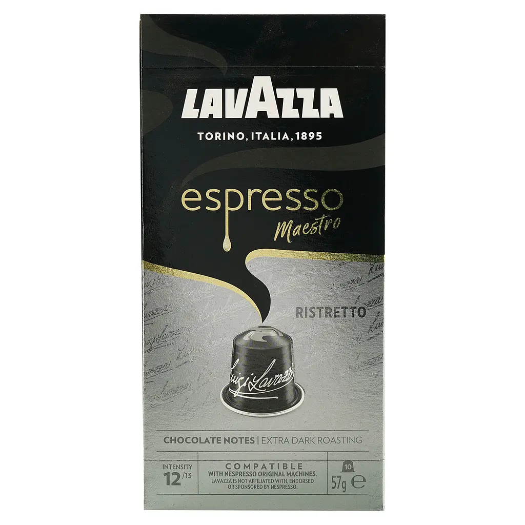 Кофе в капсулах Lavazza Nespresso Espresso Ristretto, 10 капсул - фото 2