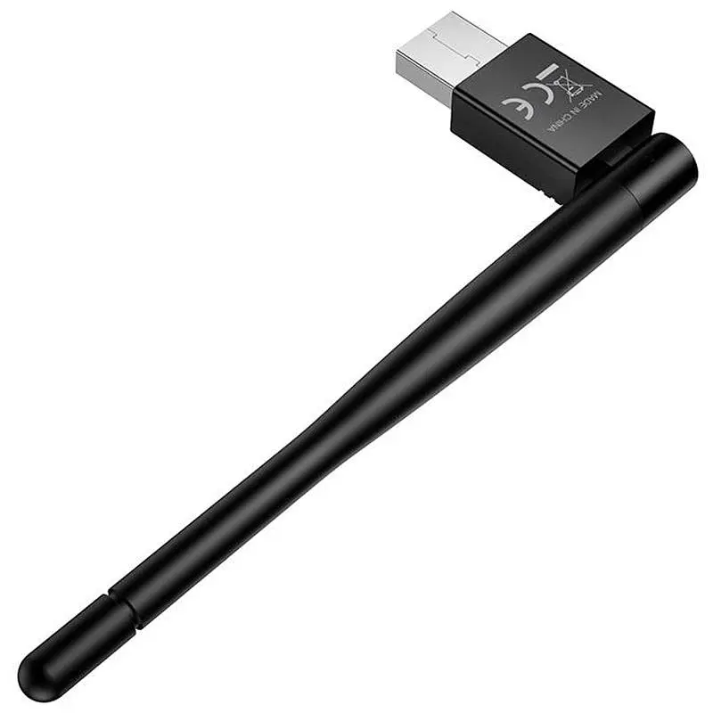 WiFi адаптер Hoco HI37 WiFi4 USB External Antenna 150Mbps Black - фото 5