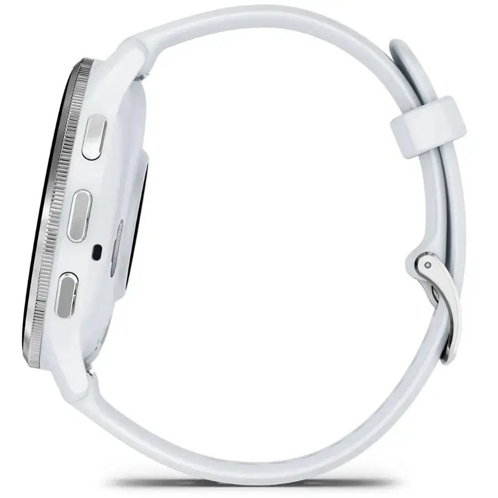 Смарт-годинник Garmin Venu 3 Silver Stainless Steel Bezel with Whitestone Case and Silicone Band (010-02784-50) - фото 8