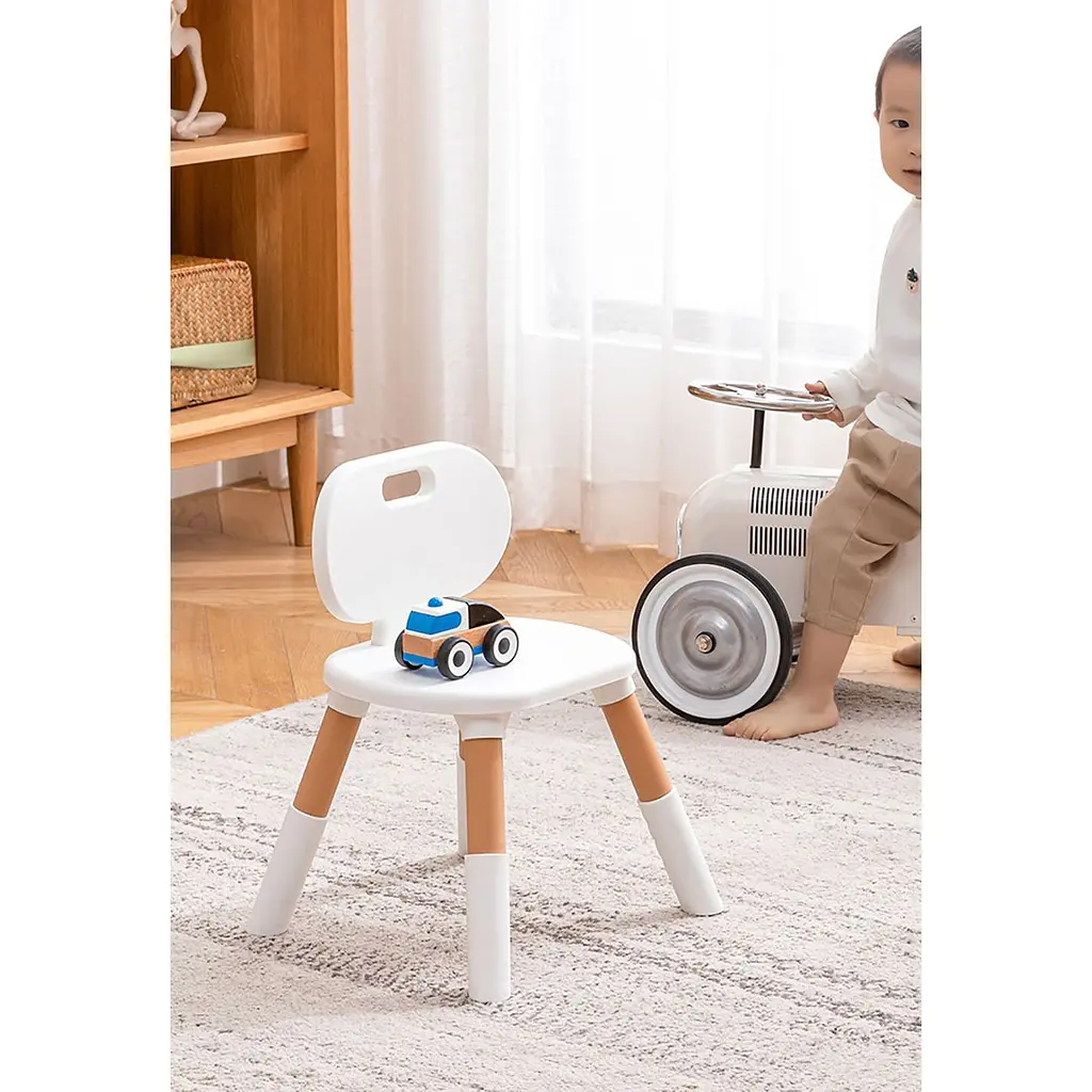Стілець дитячий Poppet Multiwood білий (PP-010M) - фото 3