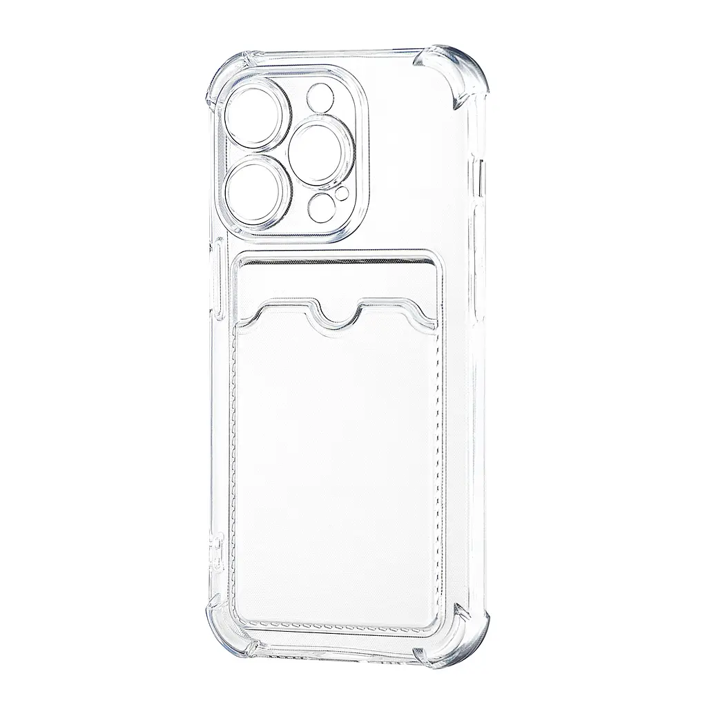Чохол Clear Pocket Case Protected Camera iPhone 14 Pro Прозорий