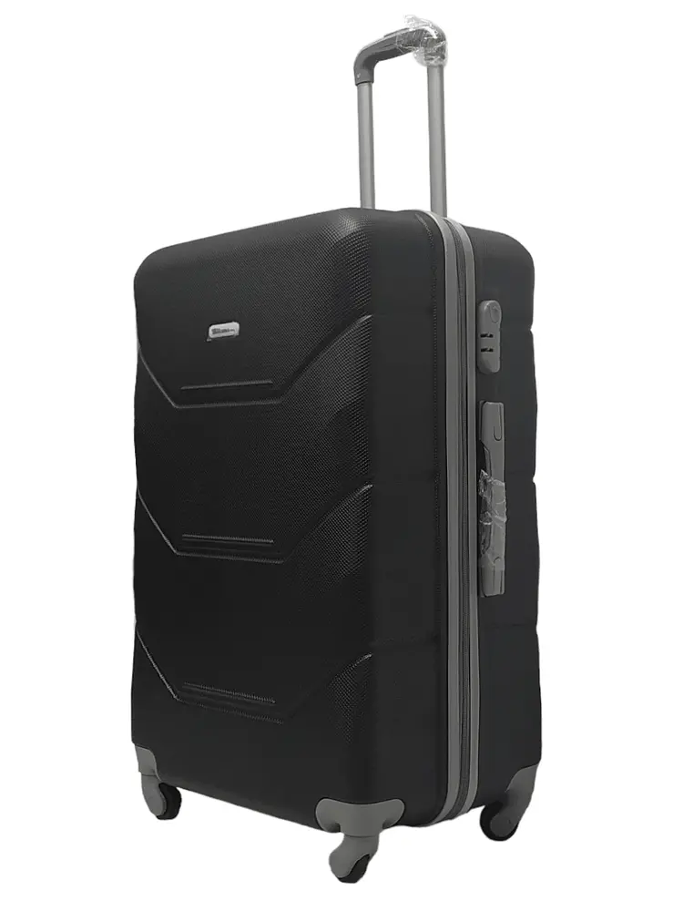 Валіза велика L ABS-пластик Milano bag 147M 76×51×31см 115л Чорний - фото 2