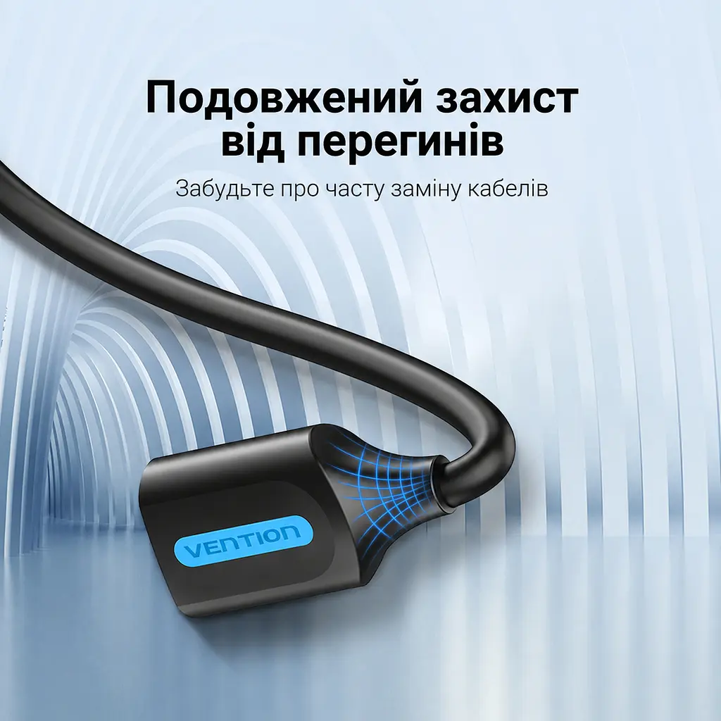 Кабель-подовжувач Vention CBHBJ USB 3.0 Type-A 5 м чорний (CBHBJ) - фото 10