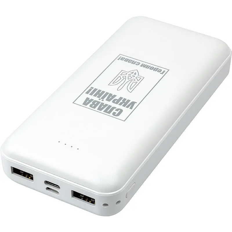 Універсальна мобільна батарея PowerPlant TPB22 20000mAh, USB-C, 2xUSB-A - фото 3