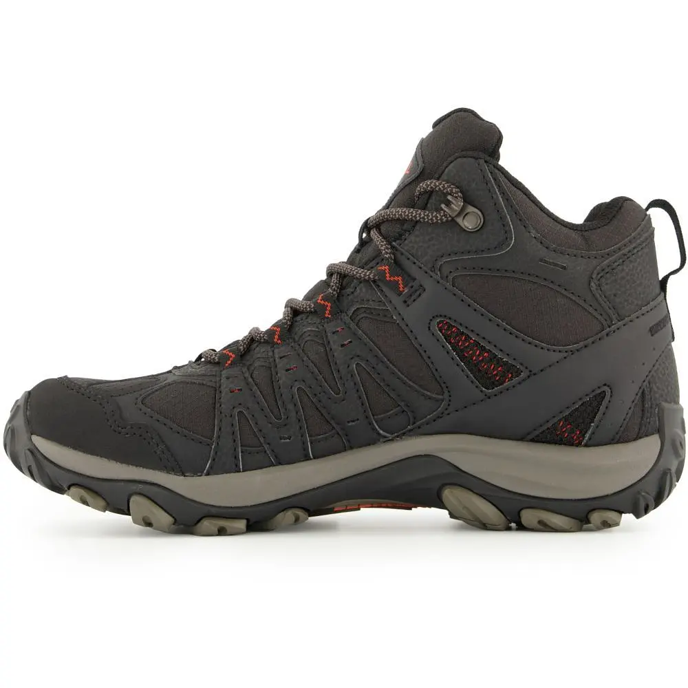 Ботинки мужские Merrell Accentor 3 Sport Mid GTX 43 Черный-Оранжевый - фото 4