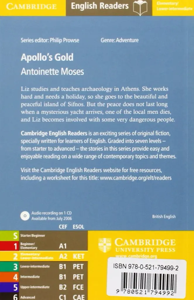 CER 2 Apollo's Gold: Book with Audio CD Pack - фото 2