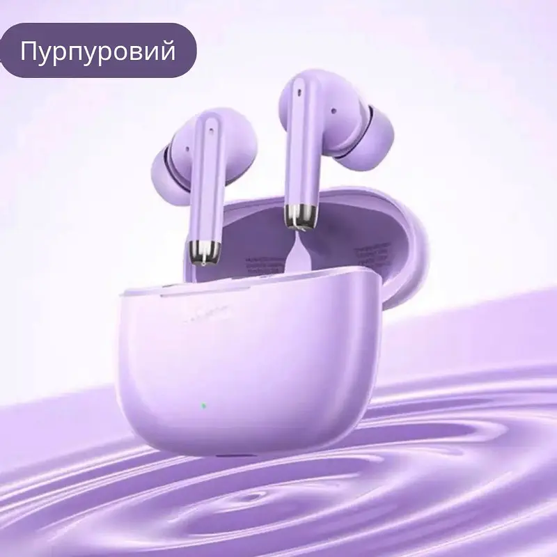 Бездротові навушники HOCO EQ2 Thought true wireless BT headset Purple - фото 3