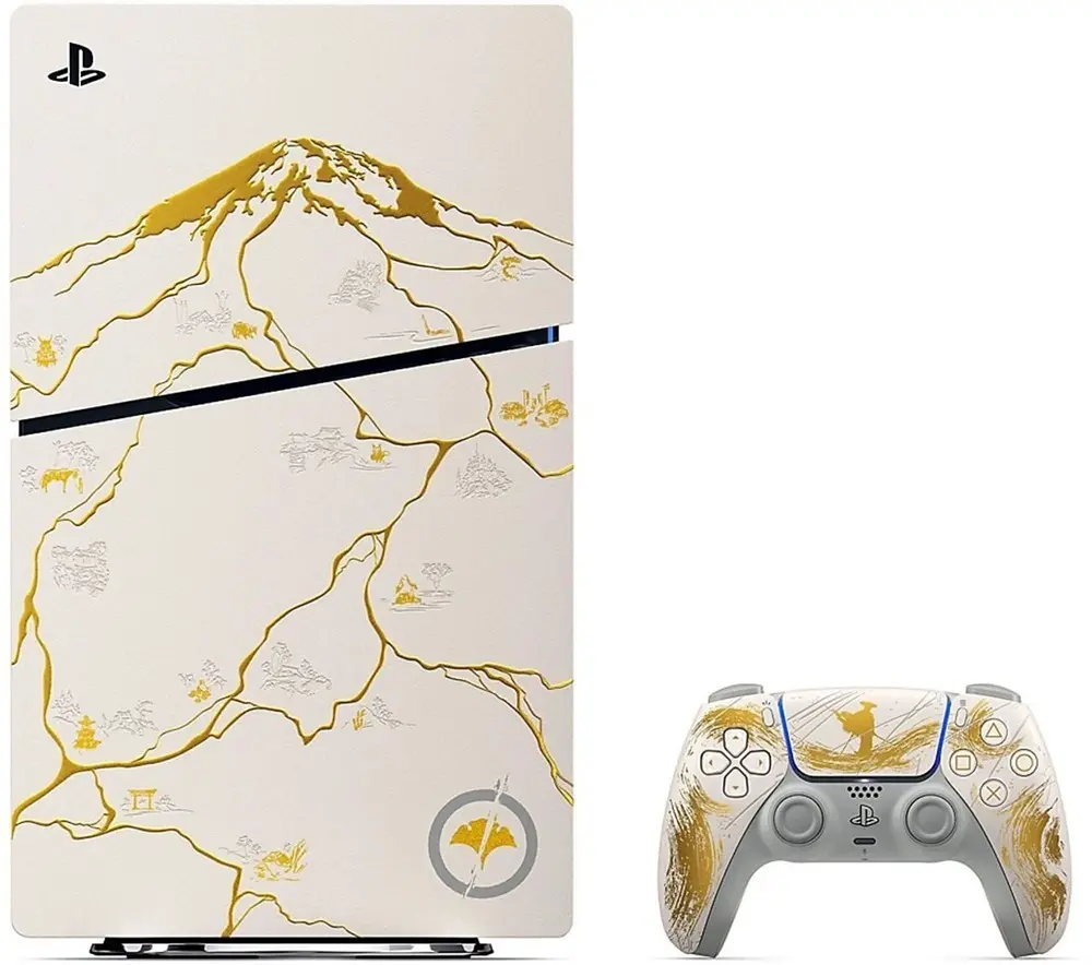 Игровая приставка Sony PlayStation 5 Slim `Ghost of Yotei Limited Edition с Blu-ray приводом + игра Ghost of Yotei (код активации) - фото 3