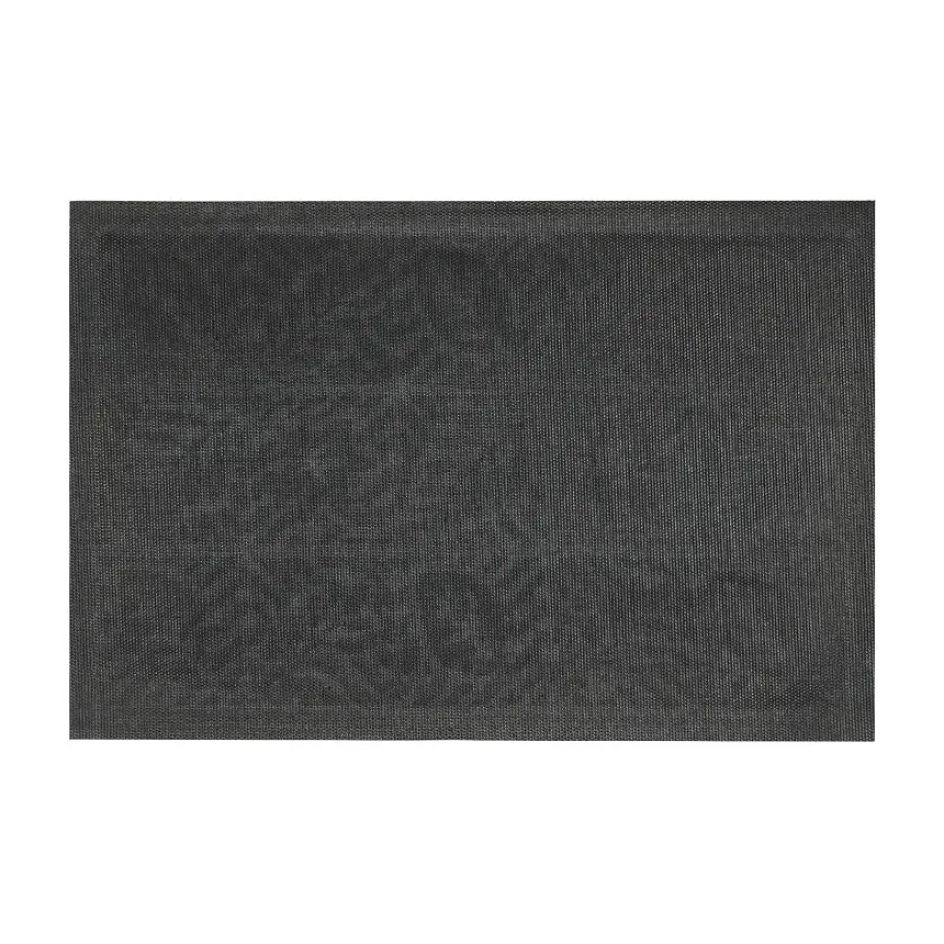 Килимок придверний Eco Fabric Листя з кромкою чорний 40 х 60 см (4060-106) - фото 2
