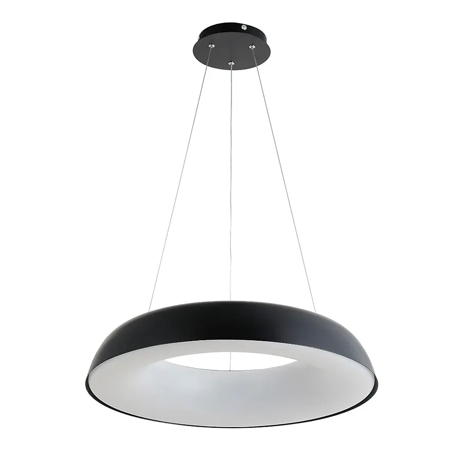Люстра LED Levistella 797MD6018 (580) BK, 80W, чорний метал, сучасний стиль для дому - фото 2