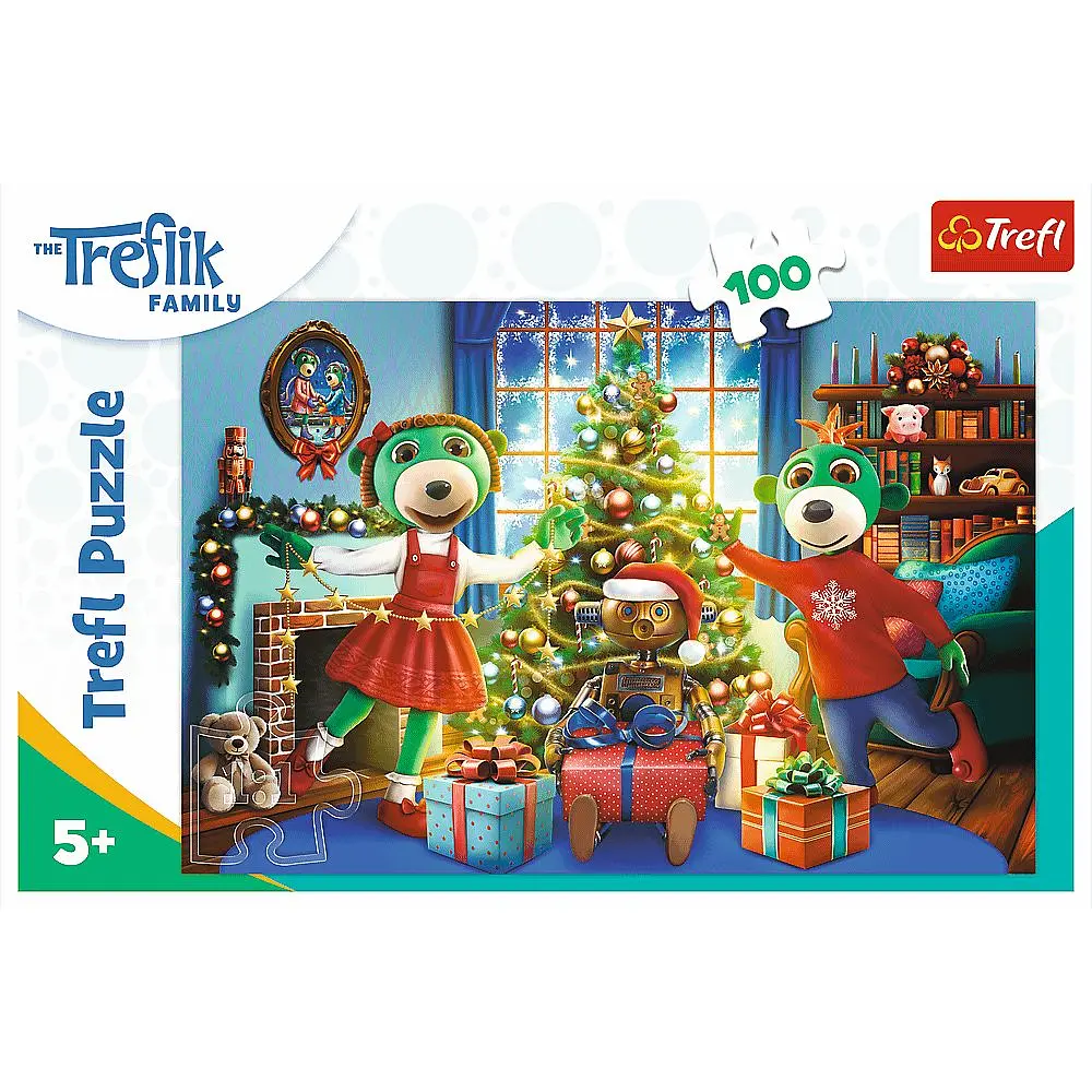 Пазли Trefl Різдво у Трефликів 100 елементів - фото 3