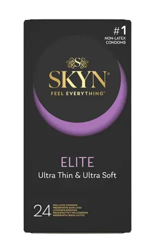Презервативи SKYN Elite 24 шт – ультратонкі, латекс-фрі, комфорт та чутливість - фото 3