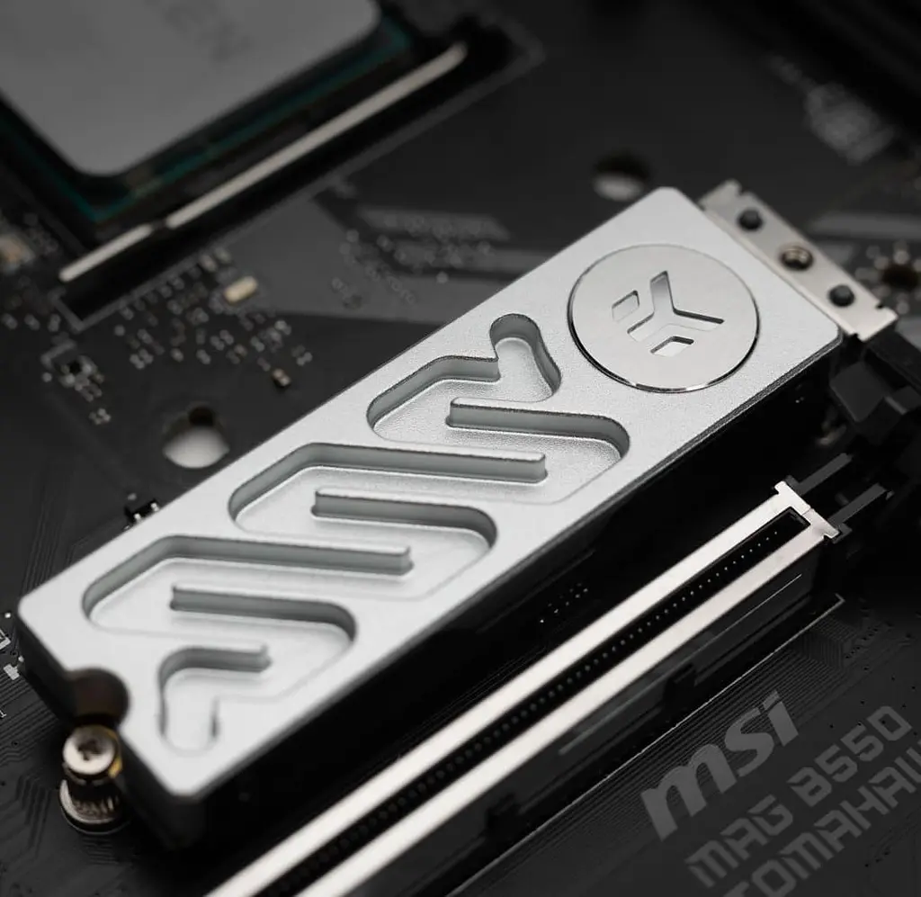 Радіатор для SSD EKWB EK-Quantum Convection M.2 NVMe - Silver (3831109894613) - фото 6