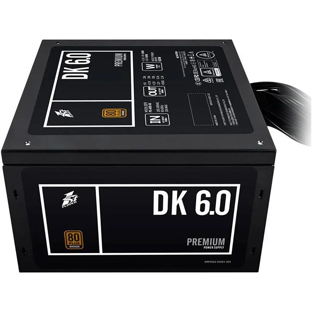 Блок живлення 1stPlayer DK Premium PS-600AX (DKPM-BRZ-600-BK-EU) [140560] - фото 3