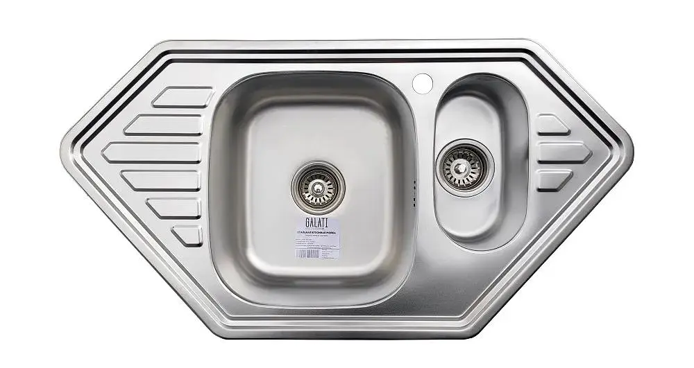Кухонна мийка Romzha Meduza 1.5C Satin RO49644, Сірий