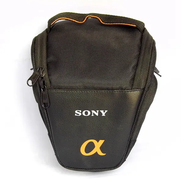 Чохол-Сумка Sony Alpha трикутник фото сумка Чорний ( IBF006B ) - фото 3