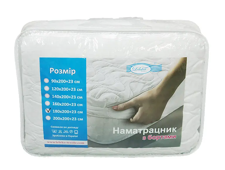 Наматрацник-чохол Leleka-Textile Хмаринка ранфорс 140*200+23 - фото 2