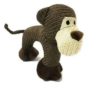 М'яка іграшка для собак Shape Squeaky Dog Plush Toy - фото 2