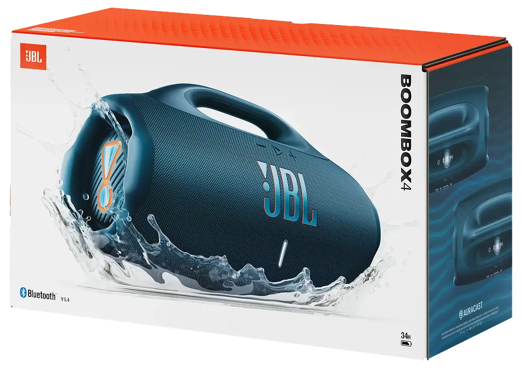 Портативна акустика JBL Boombox 4 Blue (JBLBOOMBOX4BLUEP) (7163520) - фото 6