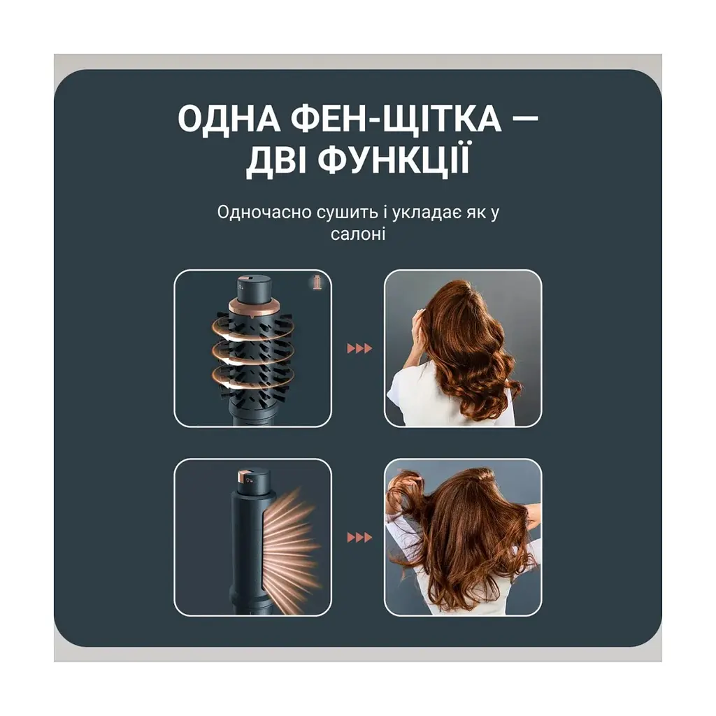 Фен-щітка Rowenta UB9920E0 - фото 8