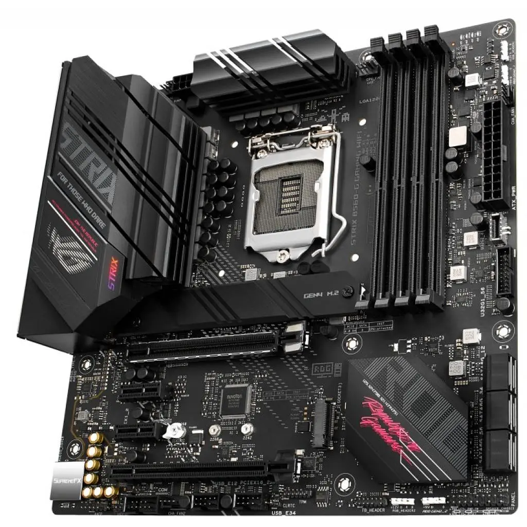 Материнська плата ASUS ROG STRIX B560-G Gaming WIFI (ROG STRIX B560-G GAMING WIFI) (Socket 1200, Intel B560, Micro-ATX) Б/в - фото 4