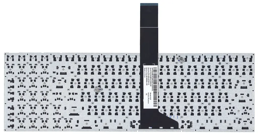 Клавіатура для ноутбука Asus A56, F552, K56, R501, R510, X501, X550, A550, F550, F552, K550, P550, R513, X552, A750, K750, X750 Black, (No Fra - фото 2