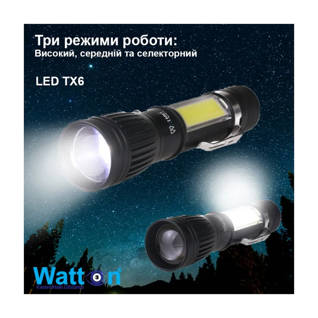 Ліхтар Watton WT-028 - фото 3