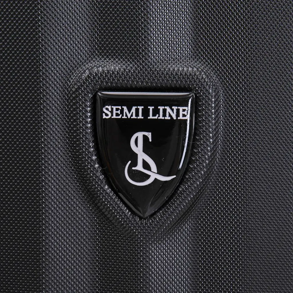 Валіза Semi Line 20" (S) Black (T5854-1) - фото 7