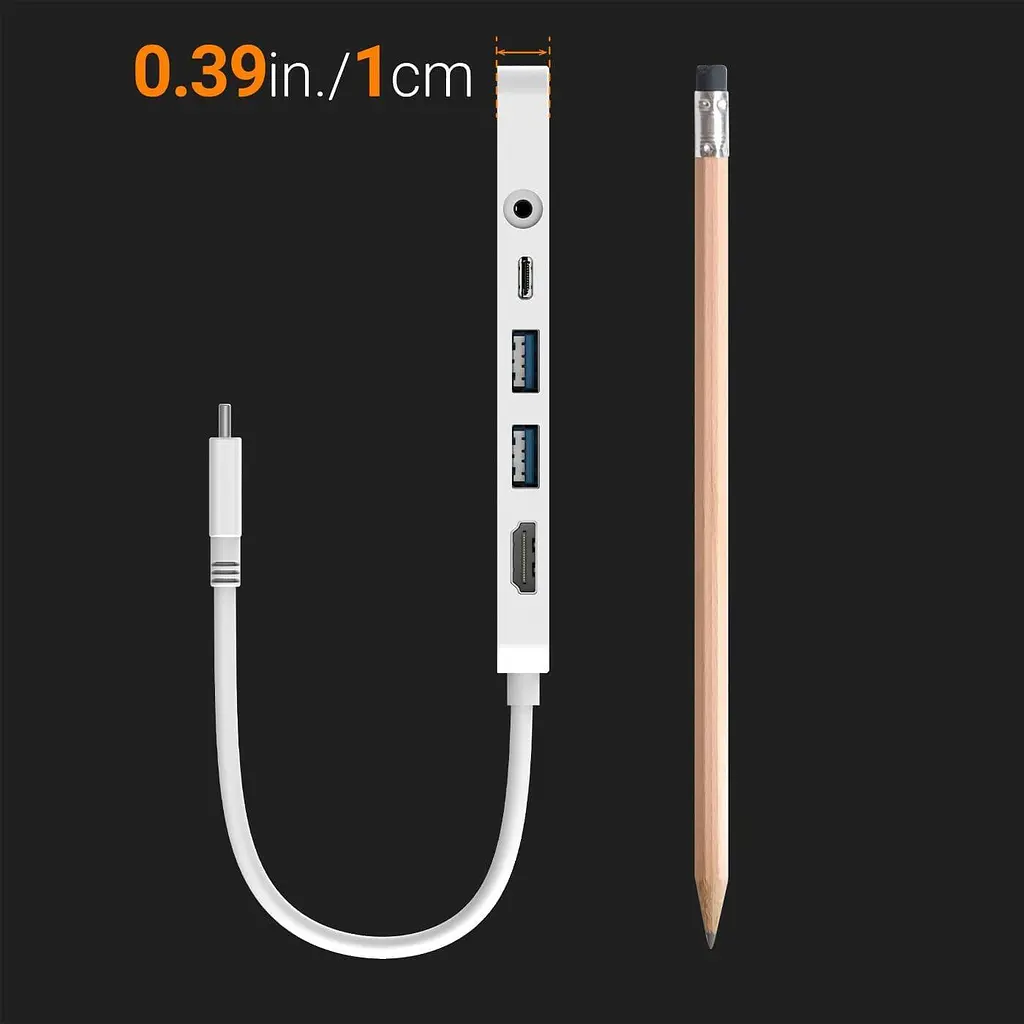 USB-Хаб j5create JCD373-N, USB Type-C 5-в-1 (JCD373-N) - фото 4