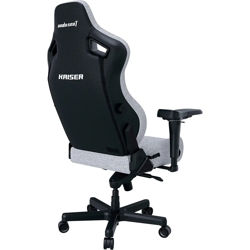 Геймерское кресло Anda Seat Kaiser 4 XL Linen Fabric Ash Gray (AD12YDDC-XLL-20-G-CF) [120750] - фото 4